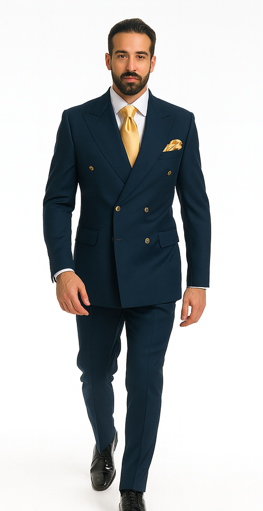 Rossi Man Milano RM1773 - Men’s Slim Fit Suit - Elegant Modern Formalwear for Every Occasion by USA Men's Outlet