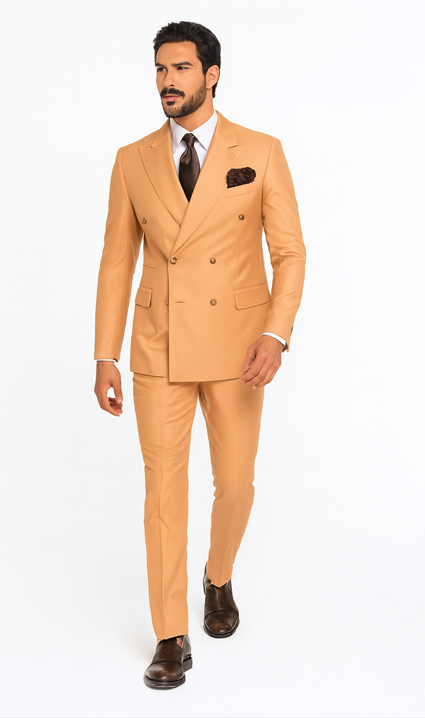 Rossi Man Milano RM1774 - Men’s Modern Fit 3-Piece Suit - Formal Outfit for Occasions at USA Men's Outlet