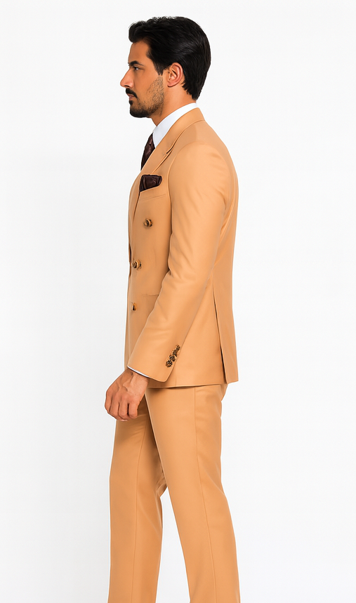 Rossi Man Milano RM1774 - Men’s Modern Fit 3-Piece Suit - Formal Outfit for Occasions at USA Men's Outlet