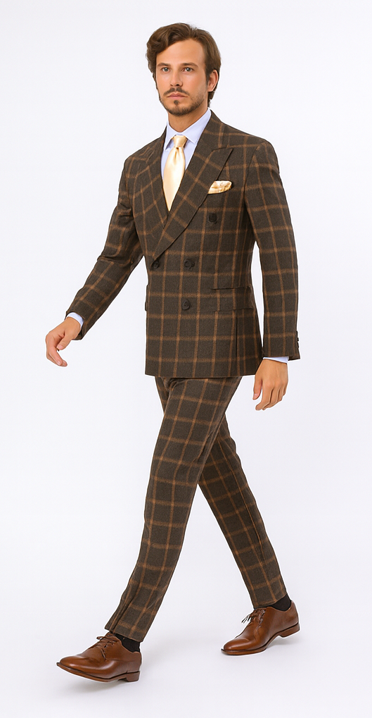 Rossi Man Milano RM1789 - Modern 3-Piece Men’s Suit - Formalwear for Stylish Gentlemen | USA Men's Outlet
