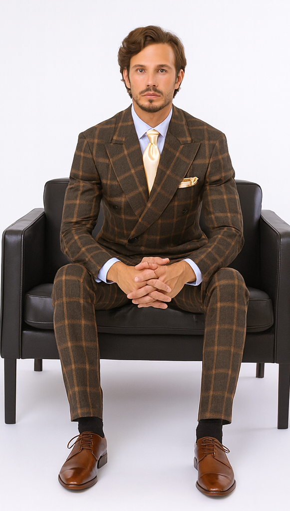 Rossi Man Milano RM1789 - Modern 3-Piece Men’s Suit - Formalwear for Stylish Gentlemen | USA Men's Outlet