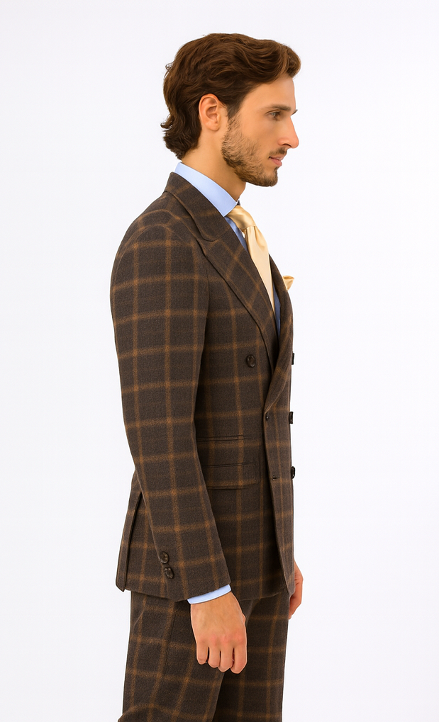 Rossi Man Milano RM1789 - Modern 3-Piece Men’s Suit - Formalwear for Stylish Gentlemen | USA Men's Outlet