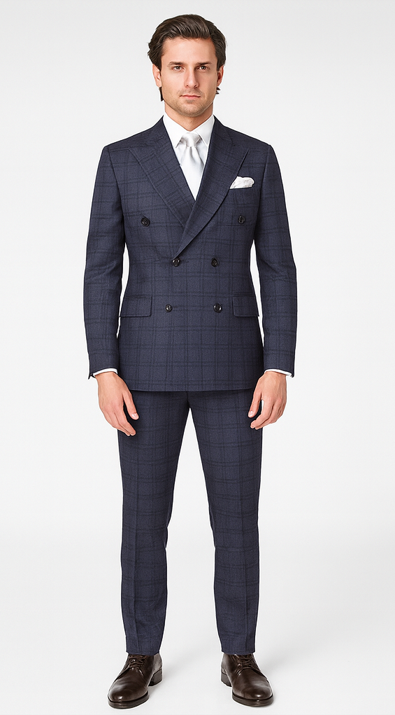 Rossi Man Milano RM1791 - Classic Tailored Suit for Men - Elegant Formalwear at USA Men's Outlet