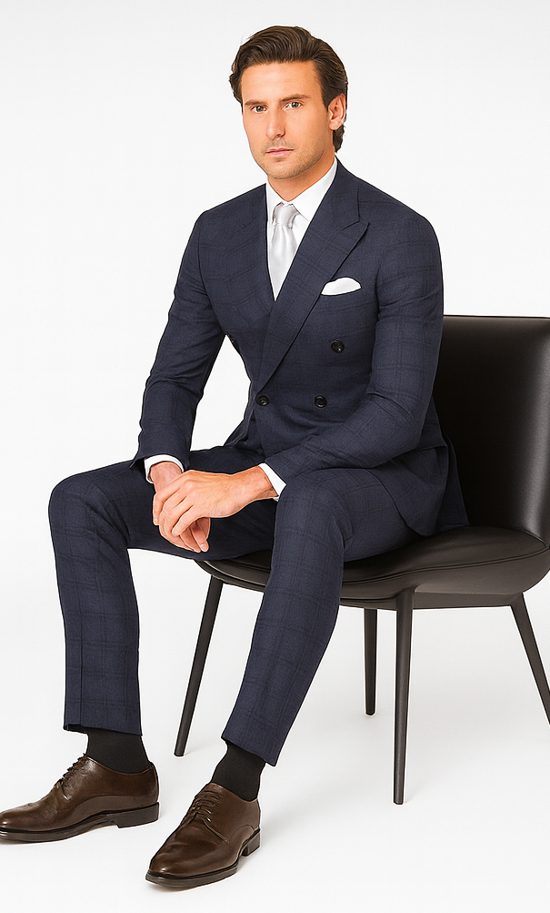 Rossi Man Milano RM1791 - Classic Tailored Suit for Men - Elegant Formalwear at USA Men's Outlet