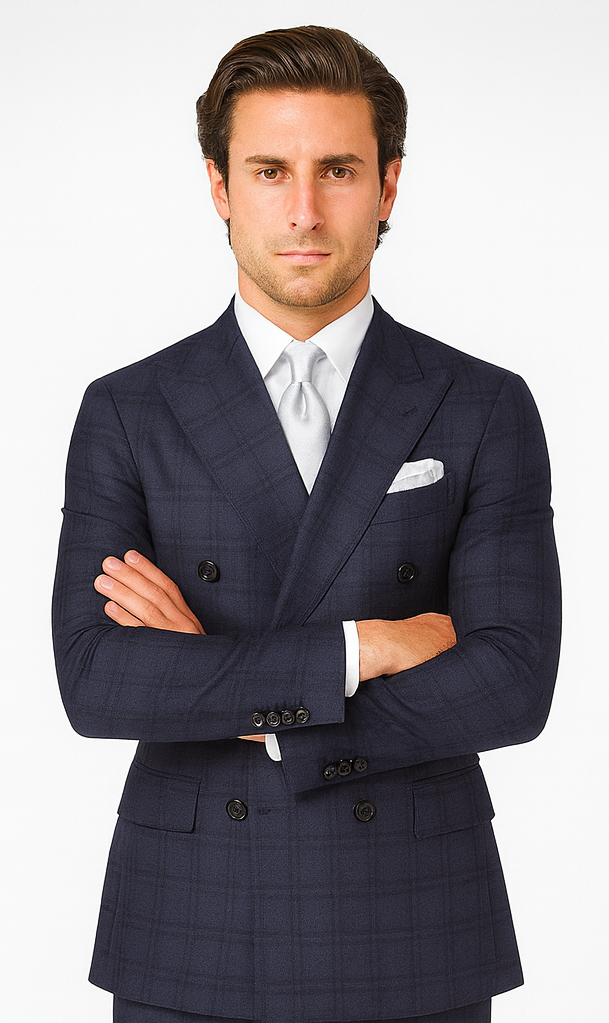 Rossi Man Milano RM1791 - Classic Tailored Suit for Men - Elegant Formalwear at USA Men's Outlet