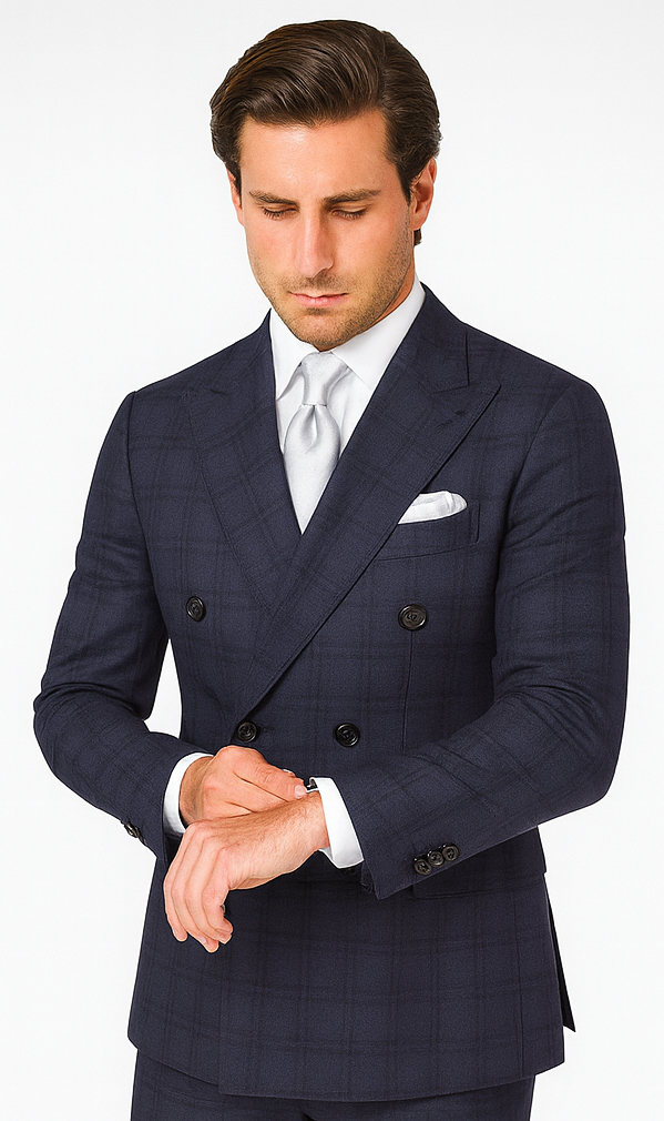 Rossi Man Milano RM1791 - Classic Tailored Suit for Men - Elegant Formalwear at USA Men's Outlet