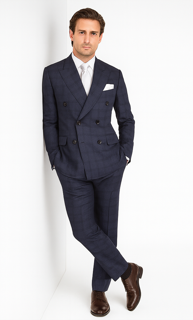 Rossi Man Milano RM1791 - Classic Tailored Suit for Men - Elegant Formalwear at USA Men's Outlet