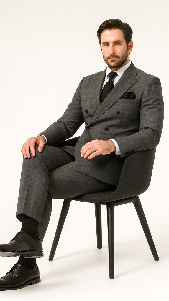 Rossi Man Milano RM1795 - Classic Tailored Suit for Men - Formal Elegance at USA Men's Outlet