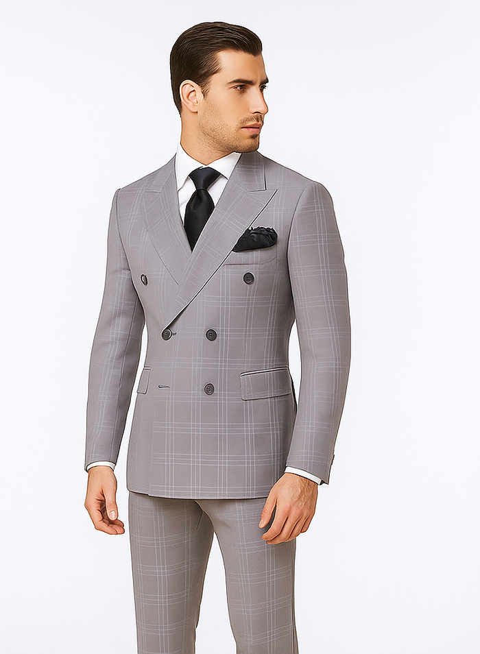 Rossi Man Milano RM1796 - Classic Men’s Shirt for Timeless Style - Tailored Fit Dress Shirt by USA Men's Outlet