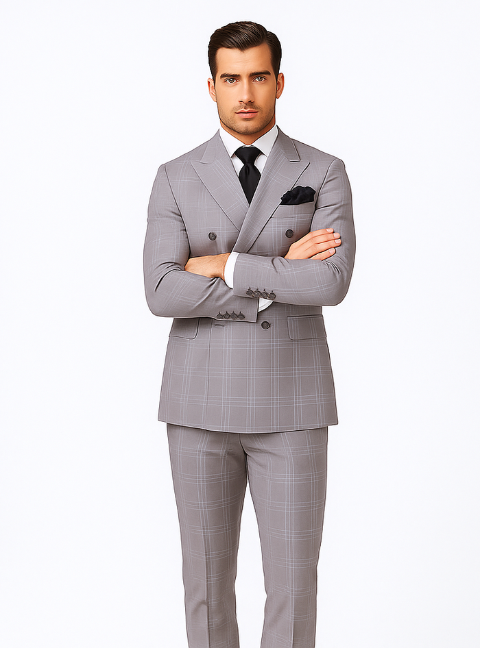 Rossi Man Milano RM1796 - Classic Men’s Shirt for Timeless Style - Tailored Fit Dress Shirt by USA Men's Outlet