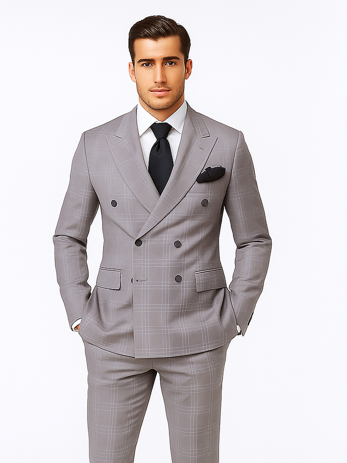 Rossi Man Milano RM1796 - Classic Men’s Shirt for Timeless Style - Tailored Fit Dress Shirt by USA Men's Outlet