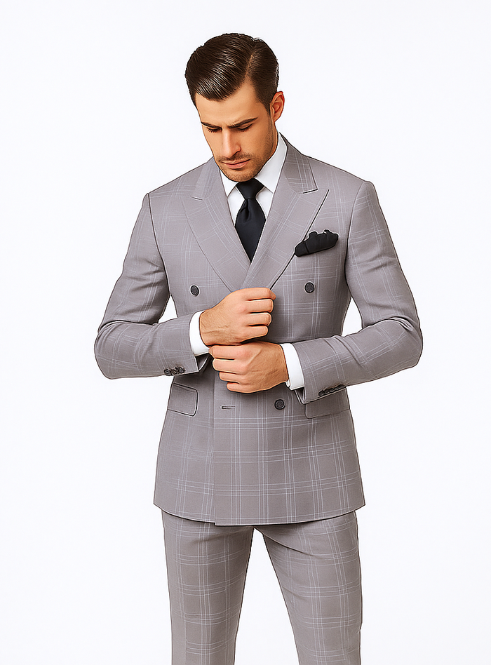 Rossi Man Milano RM1796 - Classic Men’s Shirt for Timeless Style - Tailored Fit Dress Shirt by USA Men's Outlet