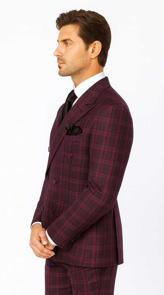 Rossi Man Milano RM1799 - Classic Tailored Suit for Men - Modern Formalwear by USA Men's Outlet