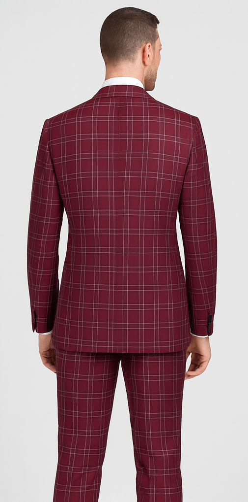 Rossi Man Milano RM1827 - Classic Tailored Men’s Suit - Formal Style for Modern Gentlemen | USA Men's Outlet