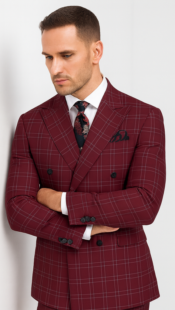 Rossi Man Milano RM1827 - Classic Tailored Men’s Suit - Formal Style for Modern Gentlemen | USA Men's Outlet