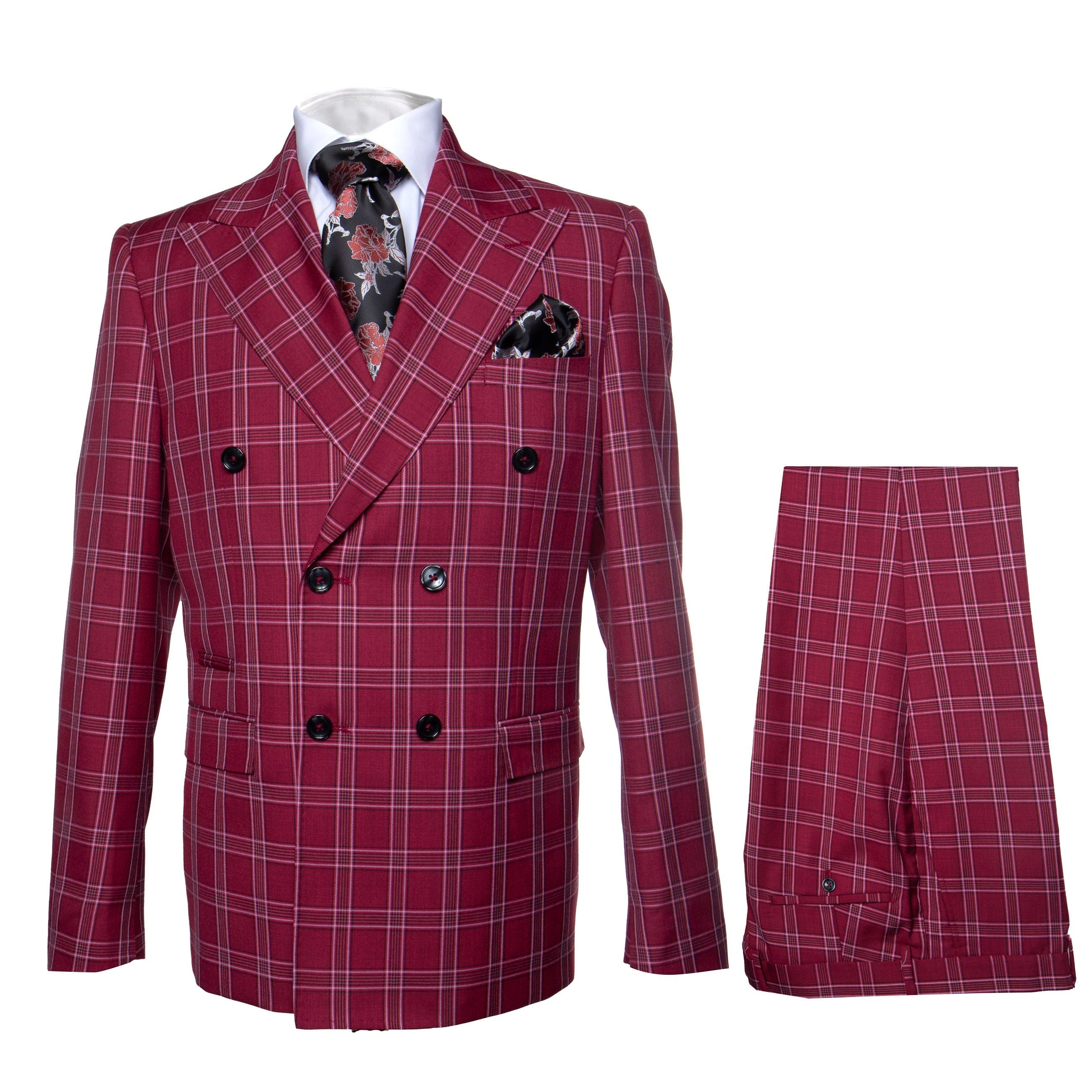 Rossi Man Milano RM1827 - Classic Tailored Men’s Suit - Formal Style for Modern Gentlemen | USA Men's Outlet
