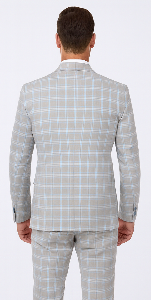 Rossi Man Milano RM1829 - Elegant Tailored Suit for Men - Modern Premium Formalwear by USA Men's Outlet