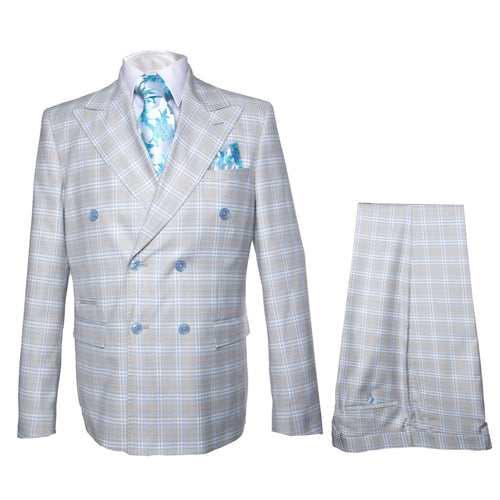 Rossi Man Milano RM1829 - Elegant Tailored Suit for Men - Modern Premium Formalwear by USA Men's Outlet