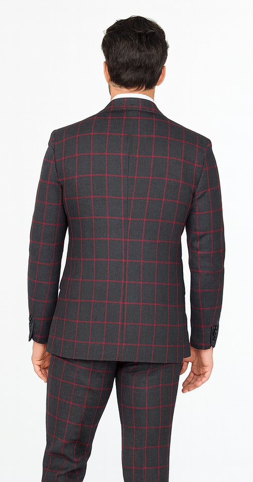 Rossi Man Milano RM1844 Black Formal Suit - Men’s Modern Collection USA Men's Outlet
