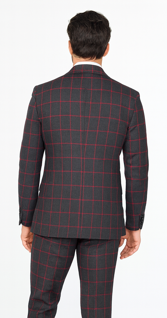 Rossi Man Milano RM1844 Black Formal Suit - Men’s Modern Collection USA Men's Outlet