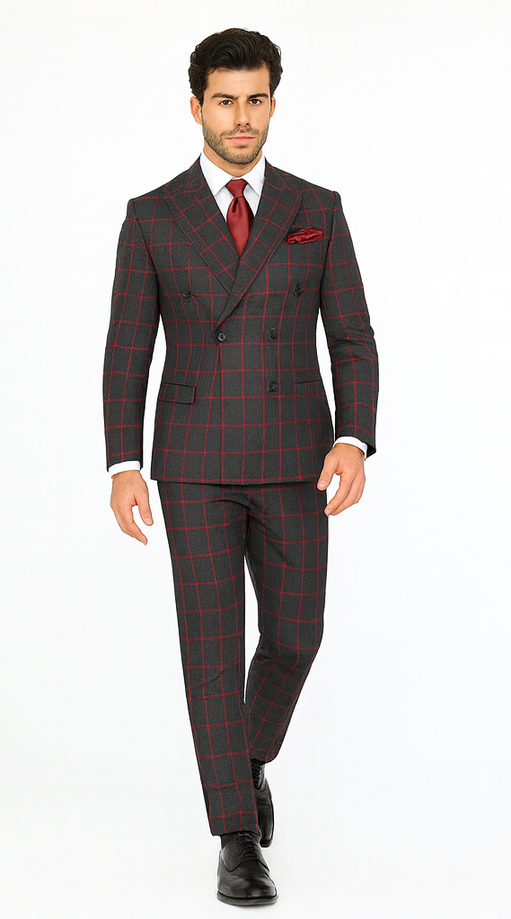 Rossi Man Milano RM1844 Black Formal Suit - Men’s Modern Collection USA Men's Outlet