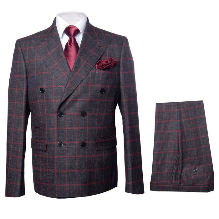 Rossi Man Milano RM1844 Black Formal Suit - Men’s Modern Collection USA Men's Outlet