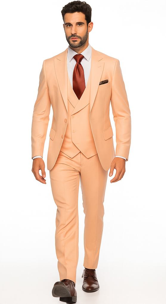 Rossi Man Paul RM1393 - Classic Tailored Suit for Men - Elegant Formal Style by USA Men's Outlet