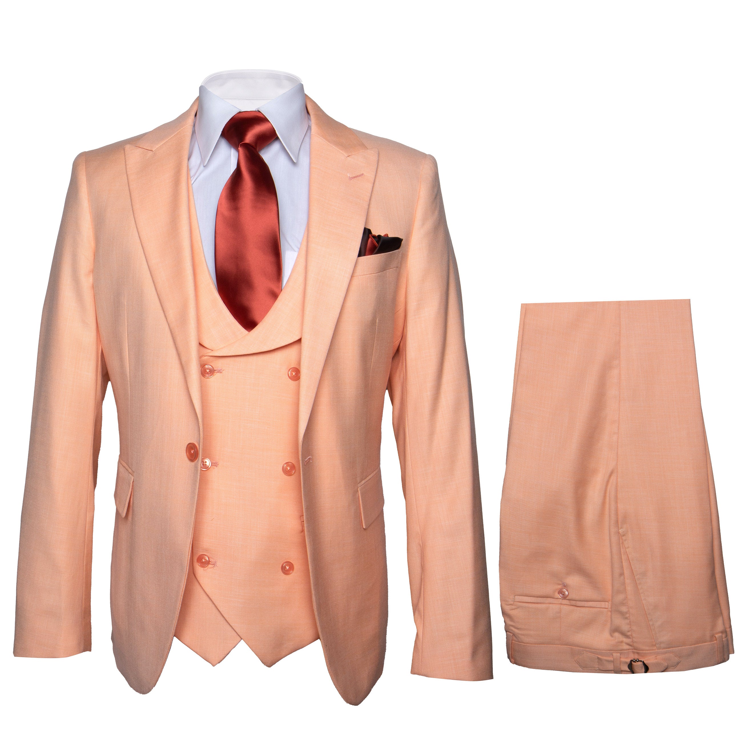 Rossi Man Paul RM1393 - Classic Tailored Suit for Men - Elegant Formal Style by USA Men's Outlet