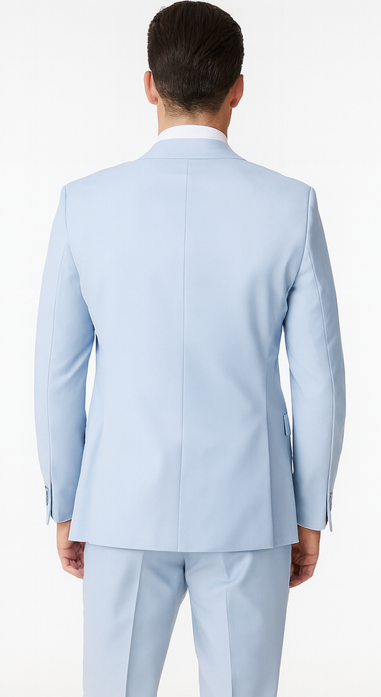 Rossi Man Paul RM1395 - Men’s Classic Tailored Suit - Elegant Formalwear for Men | USA Men's Outlet