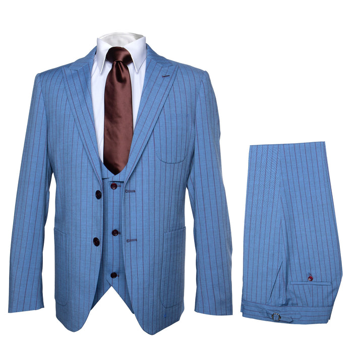 Rossi Man Remo RM1756 - Stylish Men’s Tailored Suit - Modern Elegant Formalwear USA Men's Outlet