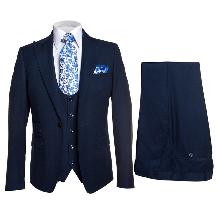Rossi Man RM1102 Sydney II - Modern Slim Fit Formal Suit for Men - Tailored Contemporary Elegance | USA Men's Outlet