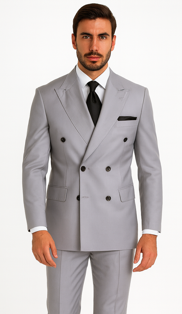 Rossi Man RM1178 Milano Collection Slim Fit Suit for Men - Modern Formal Wear by USA Men's Outlet