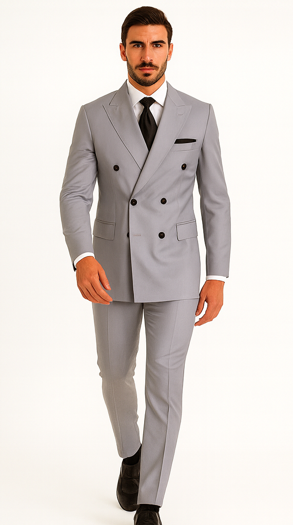 Rossi Man RM1178 Milano Collection Slim Fit Suit for Men - Modern Formal Wear by USA Men's Outlet