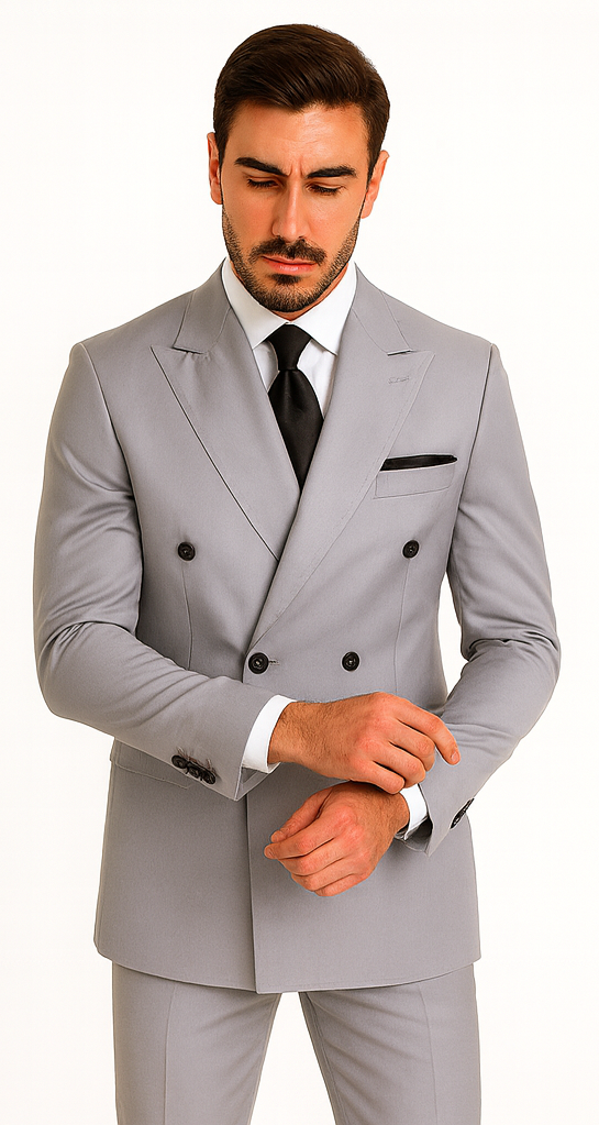 Rossi Man RM1178 Milano Collection Slim Fit Suit for Men - Modern Formal Wear by USA Men's Outlet