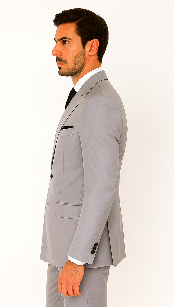 Rossi Man RM1178 Milano Collection Slim Fit Suit for Men - Modern Formal Wear by USA Men's Outlet