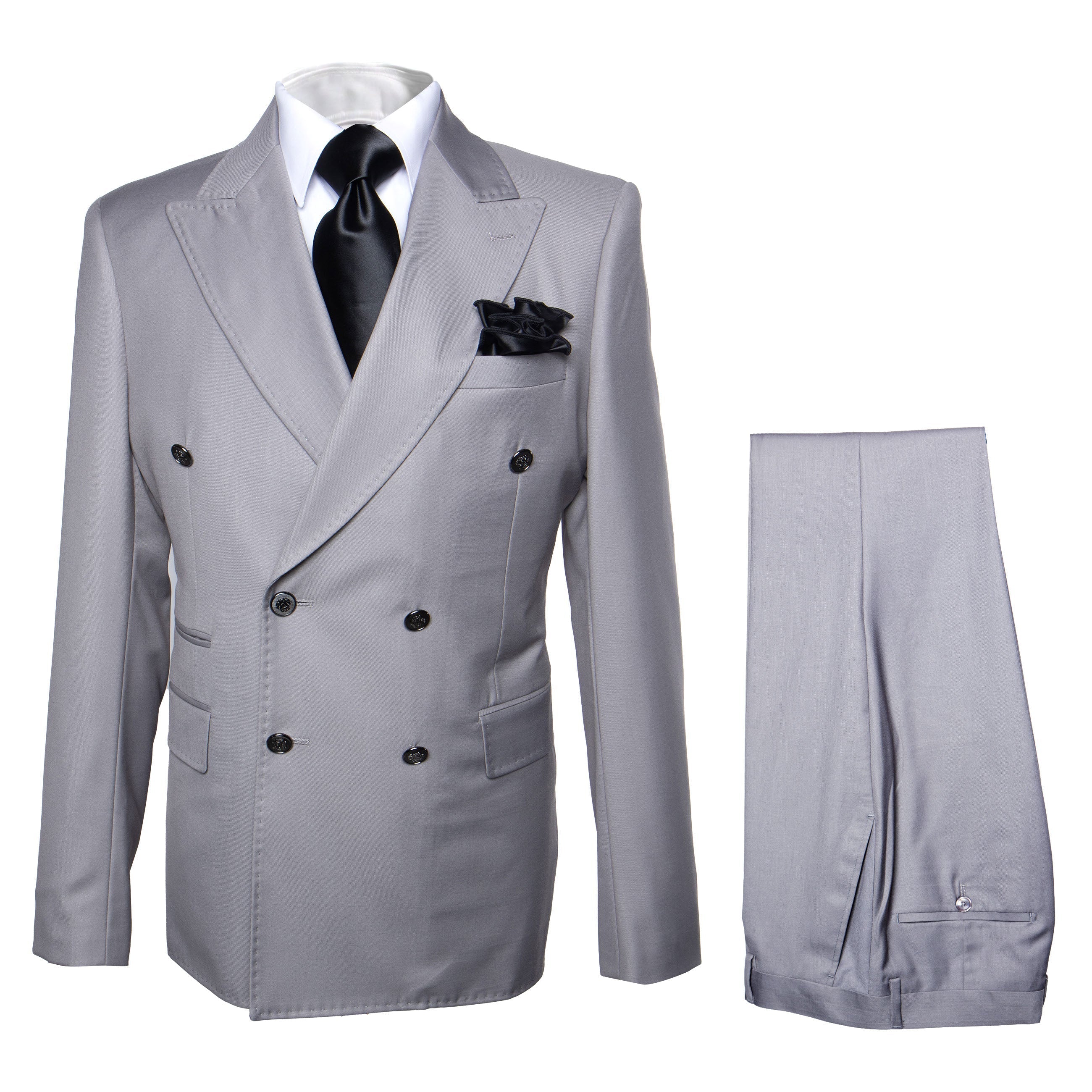 Rossi Man RM1178 Milano Collection Slim Fit Suit for Men - Modern Formal Wear by USA Men's Outlet