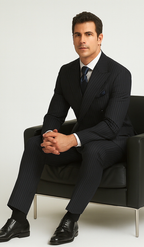 Rossi Man RM1223 - Milano Series Modern Slim Fit Suit for Men - Formalwear for Men USA Men's Outlet