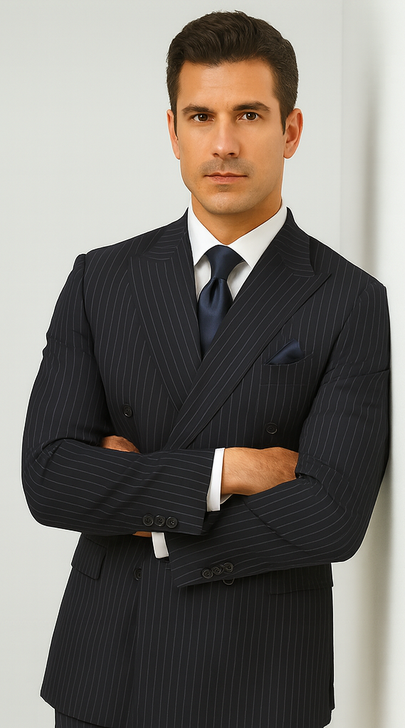Rossi Man RM1223 - Milano Series Modern Slim Fit Suit for Men - Formalwear for Men USA Men's Outlet