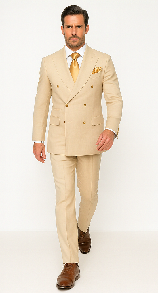 Rossi Man RM1391 - Milano Series Elegant Men’s Suit - Modern Formalwear for Refined Style | USA Men's Outlet