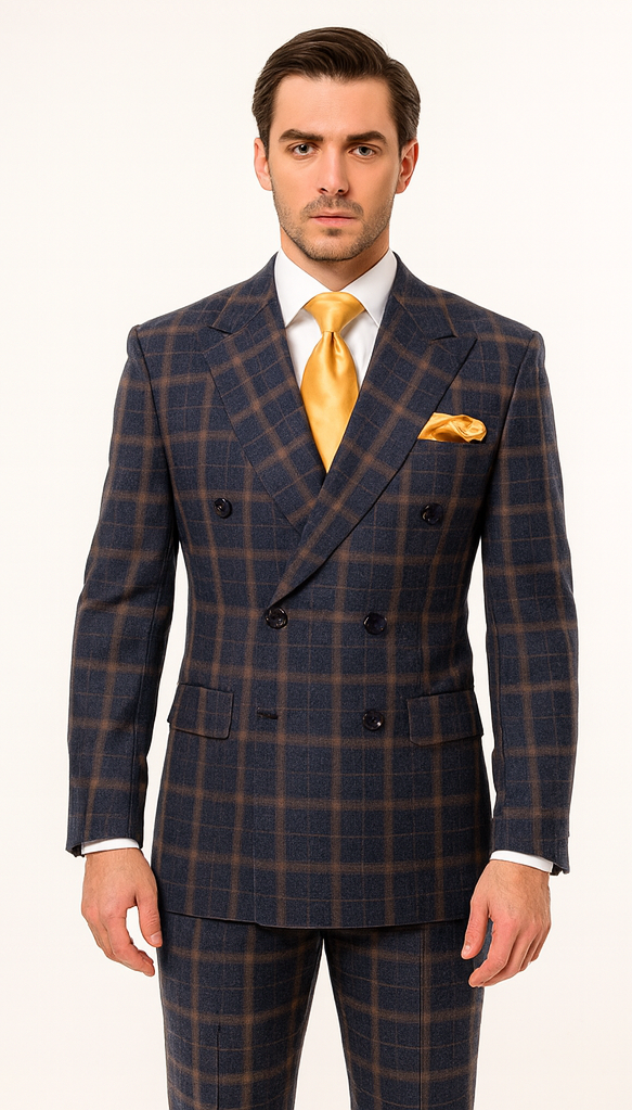 Rossi Man RM1790 - Elegant Slim Fit Milano Suit for Men - Stylish Modern Formal Attire | USA Men's Outlet