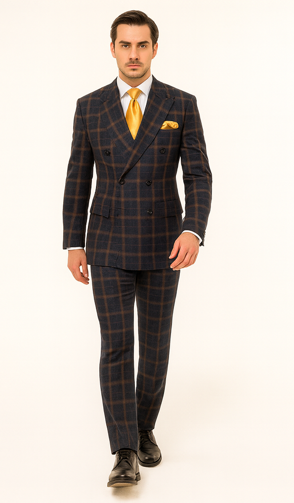 Rossi Man RM1790 - Elegant Slim Fit Milano Suit for Men - Stylish Modern Formal Attire | USA Men's Outlet