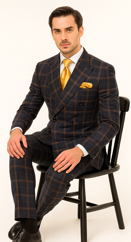 Rossi Man RM1790 - Elegant Slim Fit Milano Suit for Men - Stylish Modern Formal Attire | USA Men's Outlet