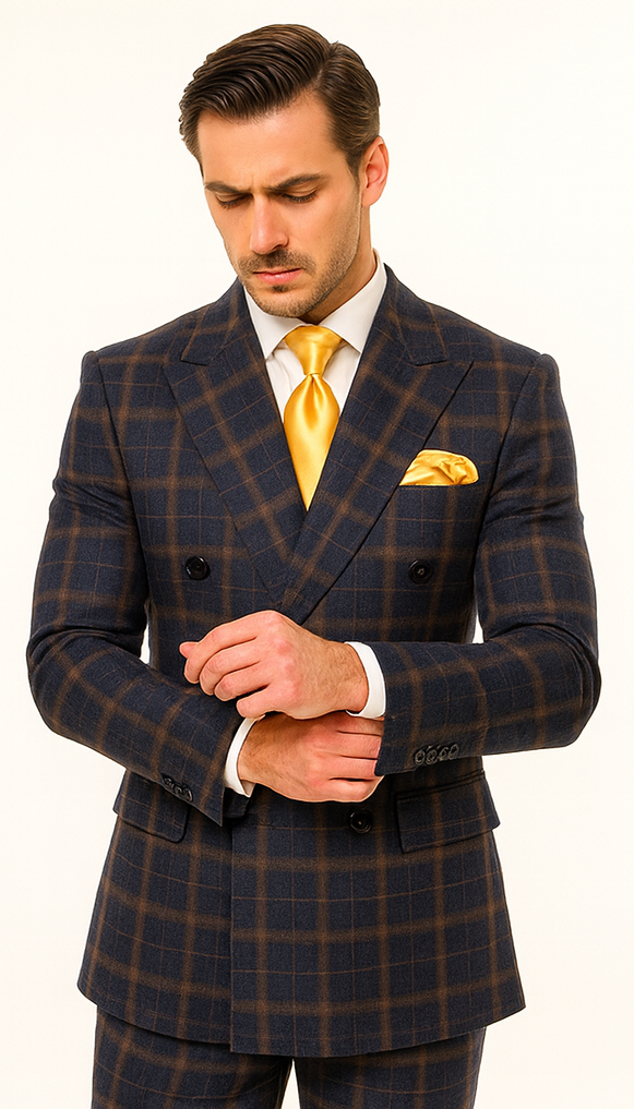 Rossi Man RM1790 - Elegant Slim Fit Milano Suit for Men - Stylish Modern Formal Attire | USA Men's Outlet