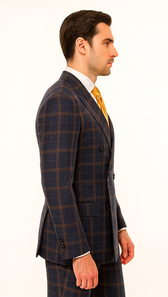 Rossi Man RM1790 - Elegant Slim Fit Milano Suit for Men - Stylish Modern Formal Attire | USA Men's Outlet
