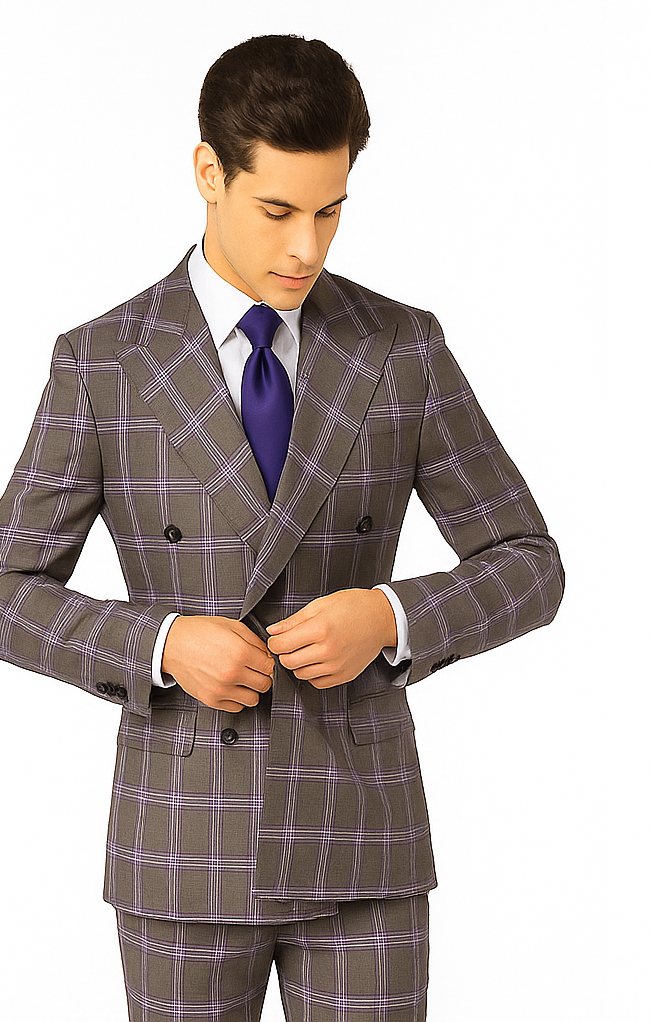Rossi Man RM1846 - Elegant Men’s Dress Shirt from Milano Collection - Tailored Fit Formal & Casual Wear | USA Men's Outlet