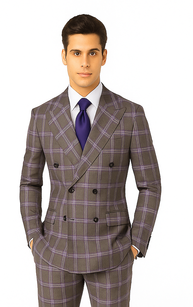Rossi Man RM1846 - Elegant Men’s Dress Shirt from Milano Collection - Tailored Fit Formal & Casual Wear | USA Men's Outlet