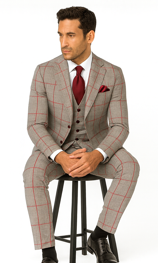 Rossi Man RM1854 Tom Slim Fit Suit - Modern Men’s Formalwear at USA Men's Outlet