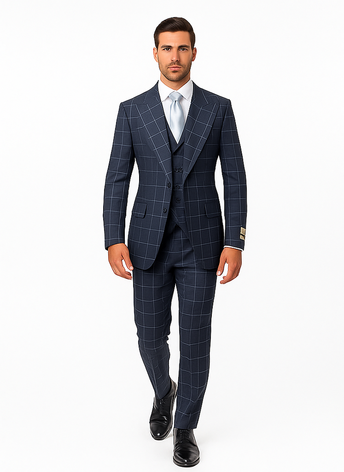 Rossi Man RM2312 - Sam Collection Men’s Shirt for Classic Style - Tailored Fit Formal & Casual Wear USA Men's Outlet