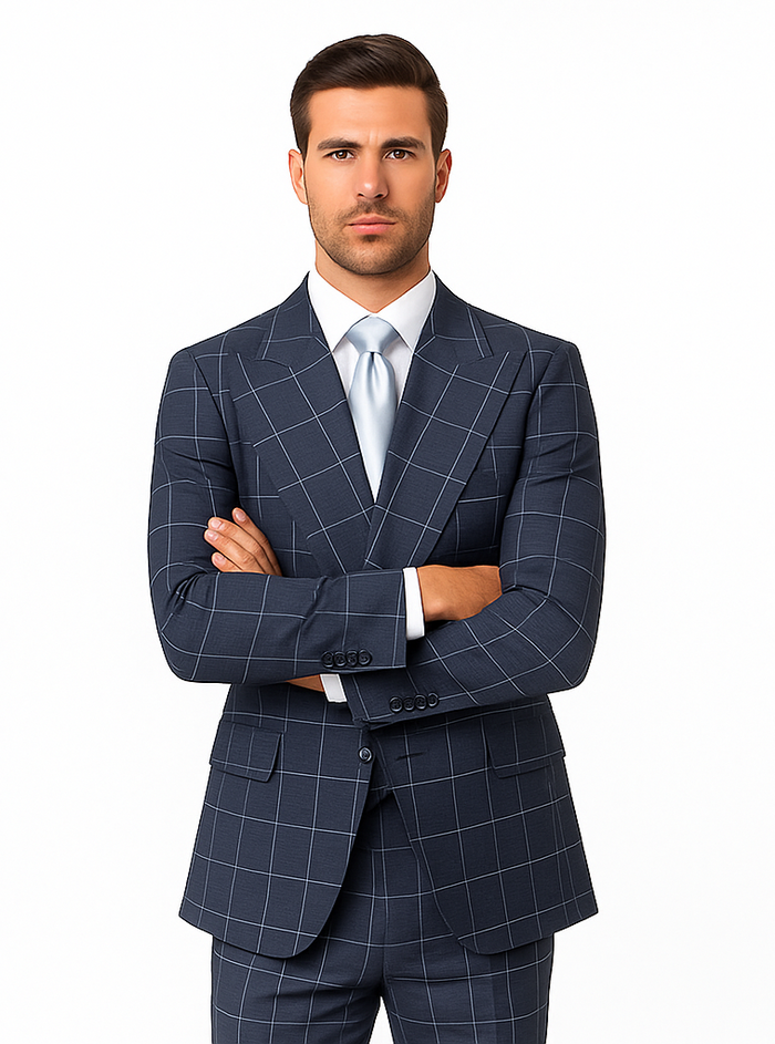 Rossi Man RM2312 - Sam Collection Men’s Shirt for Classic Style - Tailored Fit Formal & Casual Wear USA Men's Outlet