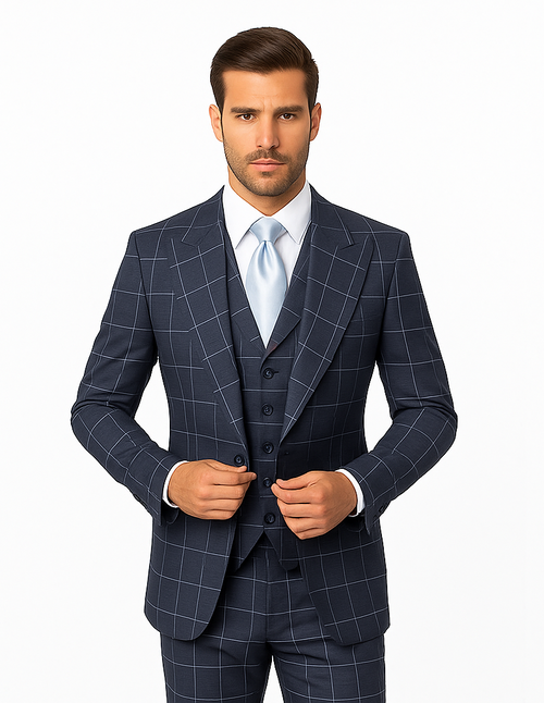 Rossi Man RM2312 - Sam Collection Men’s Shirt for Classic Style - Tailored Fit Formal & Casual Wear USA Men's Outlet